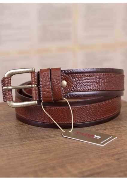 4 cm Fındık Deri Spor Kemer fiyatları