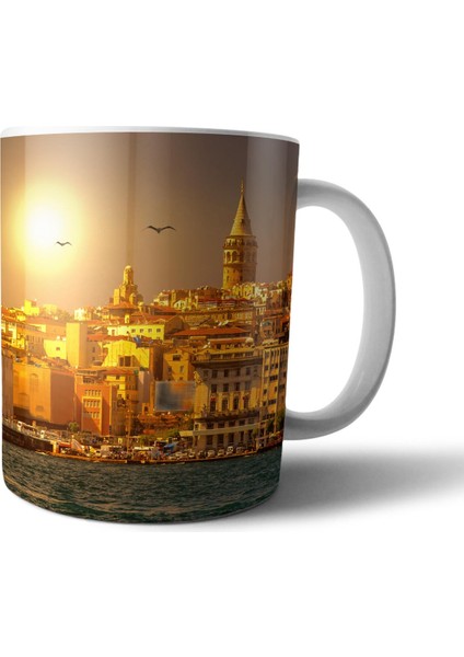 Istanbul - Gezgin - Seyahat Kupa Bardak Model 2
