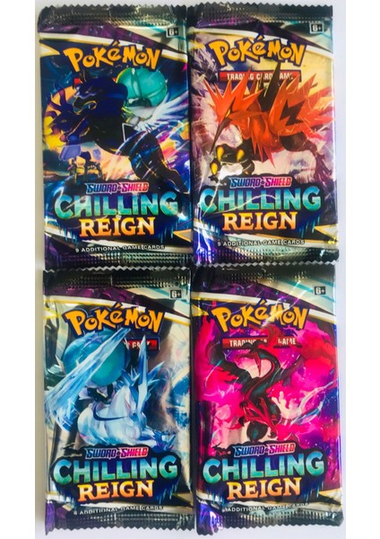 Pokemon Chıllıng Reıgn Oyun Kartı (4paket)