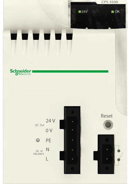 Schneider BMXCPS3500 Güç Kaynağı Modülü M340 36W 100.240VAC