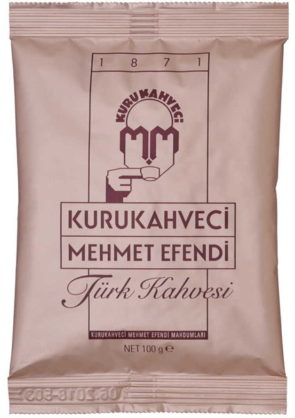 Türk Kahvesi 10 x 100 gr Arabica Çekirdek ile Yoğun Aroma ve Enerji
