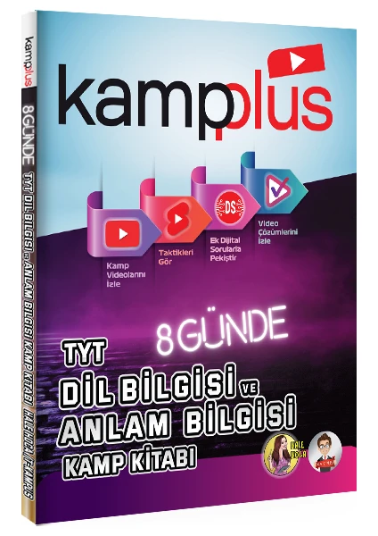 Tonguç Akademi Tonguç Kampüs Kampplus 8 Günde TYT Dil Bilgisi ve Anlam Bilgisi