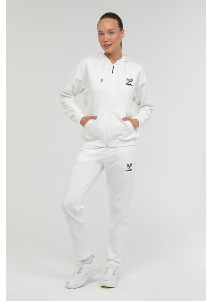 W-Anıta Track Pants 2pr Ekru Kadın Eşofman Altı modelleri
