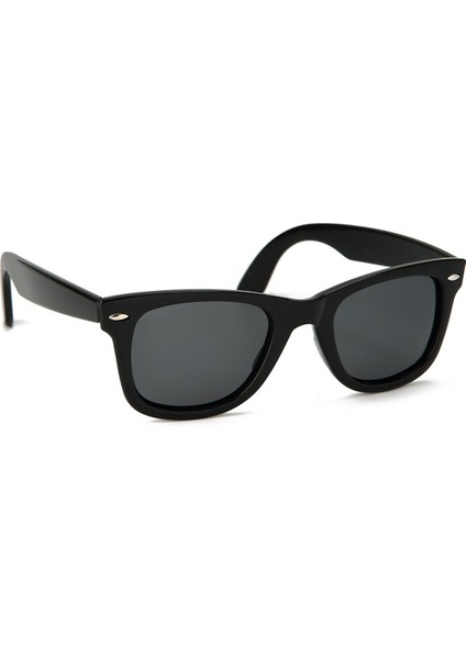DC1611BLACK Kare Model Polarize Camlı Unisex Güneş Gözlüğü