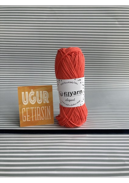 Baby Cotton %100 Pamuklu Punch,örgü, Amigurumi 25 Gram Ip - Nar Çiçeği
