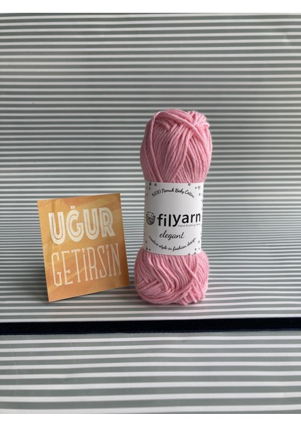 Baby Cotton %100 Pamuklu Punch,örgü, Amigurumi 25 Gram Ip - Pembe