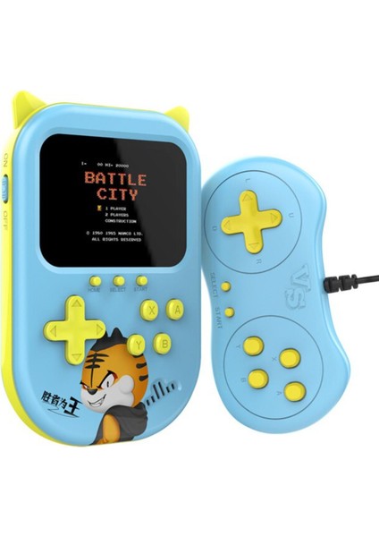 A11 Taşınabilir 2 Oyuncu Retro Nostaljik Gamebox Oyun Konsolu 500 Oyunlu 3.5 Inç Ekran