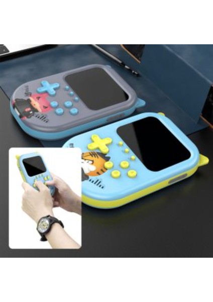 A11 Taşınabilir 2 Oyuncu Retro Nostaljik Gamebox Oyun Konsolu 500 Oyunlu 3.5 Inç Ekran indirimleri