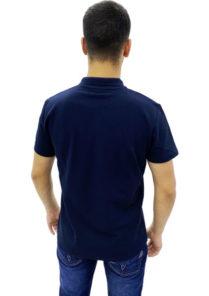 Düz Oversize T-Shirt Lacivert modelleri
