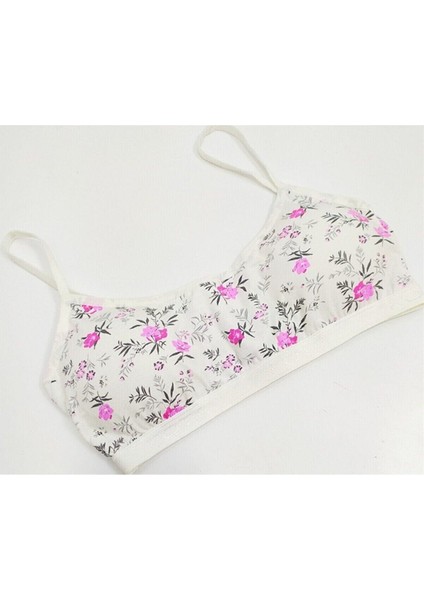 6335 Ip Askılı Pedli Desenli Bayan Büstiyer Yarım Atlet fırsatları