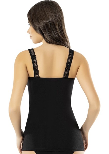 6348 Likralı Dantelli Bayan Modelli Atlet fiyatları