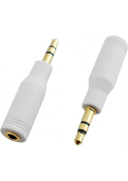 Altın Kaplama 3.5mm 3 Kutuplu Erkek/dişi Adaptör