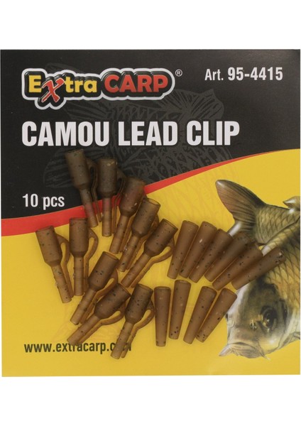 Camou Lead Clip 10PCS