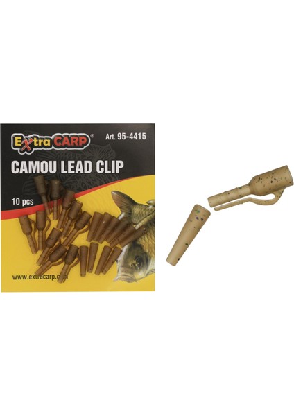 Camou Lead Clip 10PCS