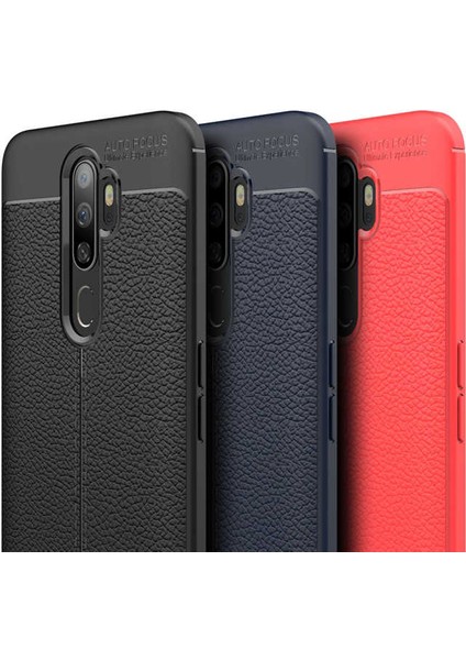 Oppo A9 2020 Kılıf Deri Görünümlü Niss Silikon Kapak fiyatları