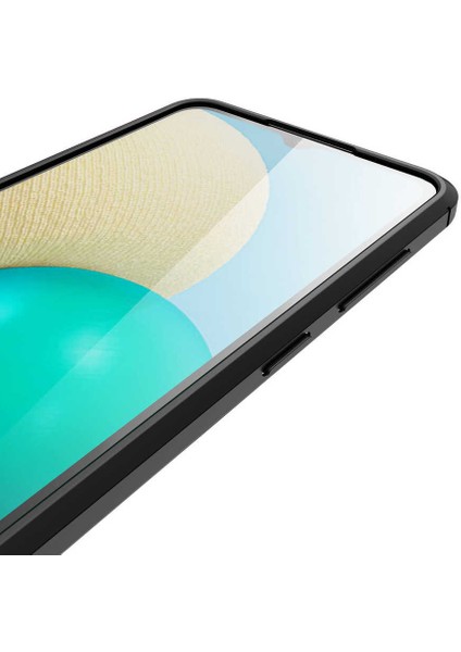 Galaxy A02 Kılıf Deri Görünümlü Niss Silikon Kapak