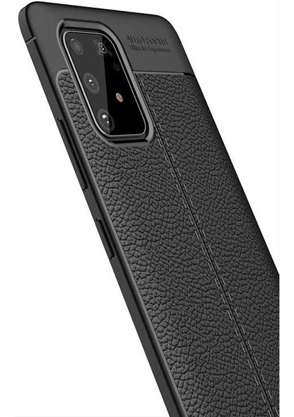 Galaxy A91 (S10 Lite) Kılıf Deri Görünümlü Niss Silikon Kapak fırsatları