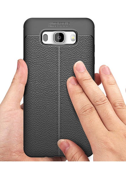 Galaxy J7 2016 Kılıf Deri Görünümlü Niss Silikon Kapak indirimleri