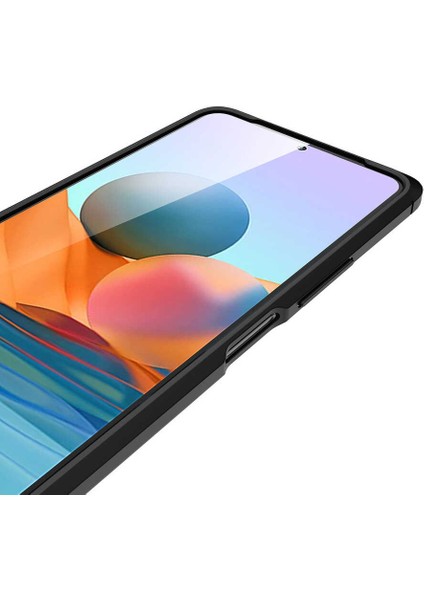 Xiaomi Redmi Note 10 Pro Kılıf Deri Görünümlü Niss Silikon Kapak