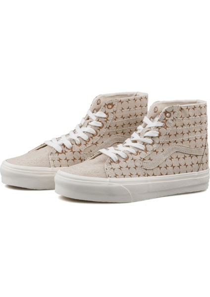Ua Sk8 Hi Tapered Kadın Günlük Ayakkabı VN0A5KRUBRO1 Krem modelleri