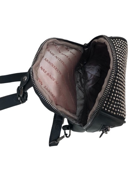NS-1076 Taşlı Kadın Body Bag Çanta Omuz Çanta indirimleri