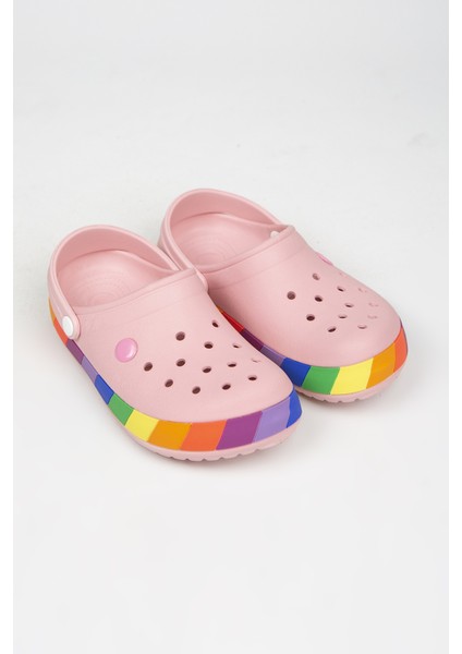 Samesa Pembe Clogs Eva Yazlık Plaj - Günlük Terlik
