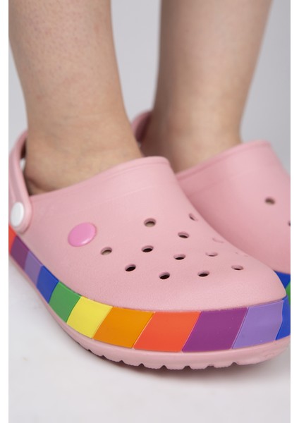Samesa Pembe Clogs Eva Yazlık Plaj - Günlük Terlik modelleri