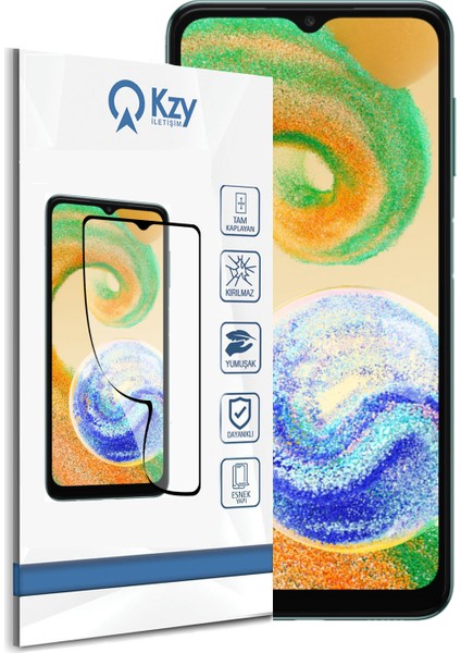 Samsung Galaxy A04S Tam Kaplayan Fiber Nano Ekran Koruyucu Cam