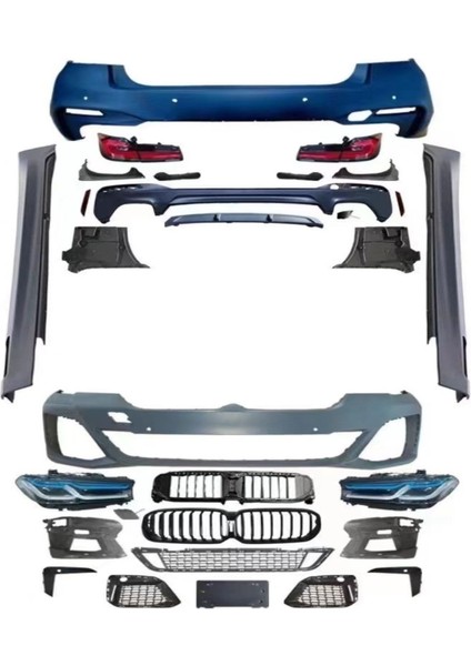 Bmw g30 lci mtech body kit dönüşüm kiti komple 2017 / 2020