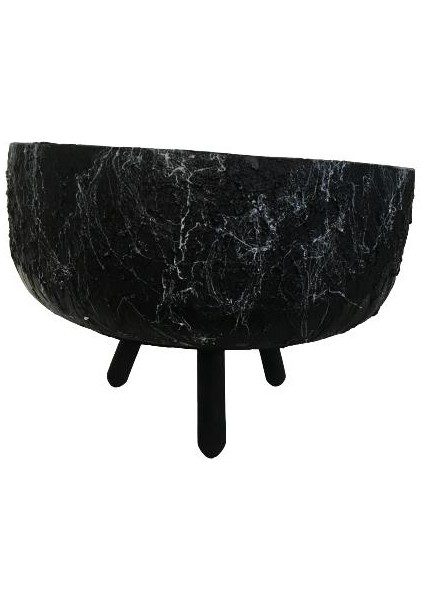 Armenbotanik Ayaklı Bahçe Saksı (Siyah Renk) fiyatları