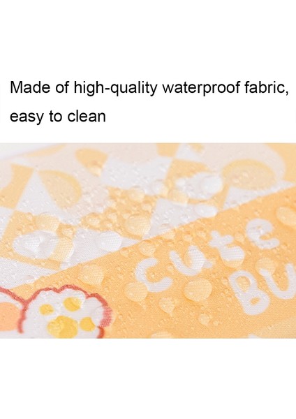 A22 Büyük Kapasiteli Sevimli Karikatür Desen Kalem Çantası Kırtasiye Depolama Çantası (Sarı) (Yurt Dışından) modelleri