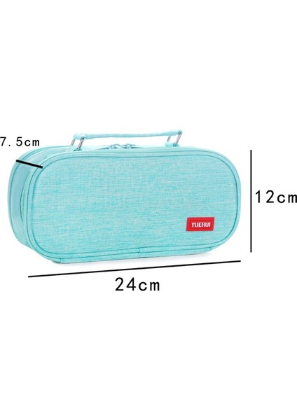 Büyük Kapasiteli Çok Katmanlı Taşınabilir Kırtasiye Torbası Tuval Çanta (Lacivert) (Yurt Dışından) fiyatları