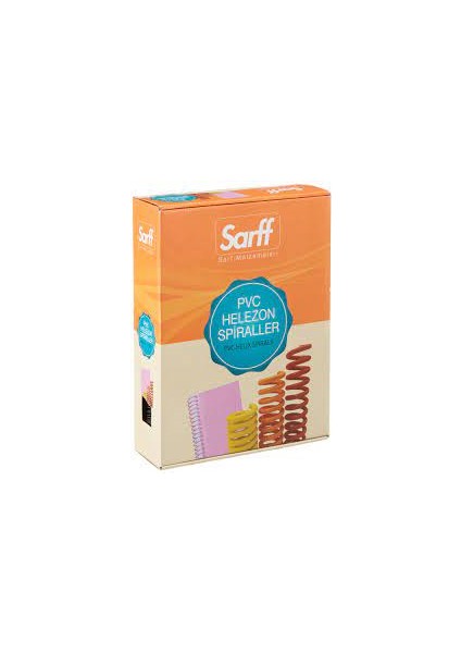 25 mm Pvc Helezon Spiral Şeffaf (4:1) 50 Adet