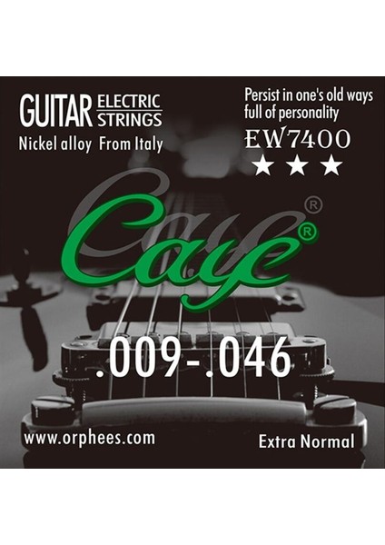 EW7300 Elektro Gitar Teli Takım Nickel 009-042