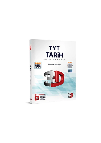 3D Yayınları TYT 2023 Tarıh Soru Bankası