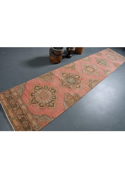 Türk Halısı, Eskitme Halı, Halı, 84X392 cm Kırmızı Halı, Bahçe Koridor Halı, Organik Merdiven Halı, fiyatları
