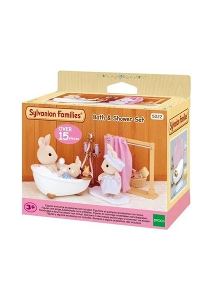 Sylvanian Families Daha Yok Mu Sylvanian Families Banyo ve Duş Seti