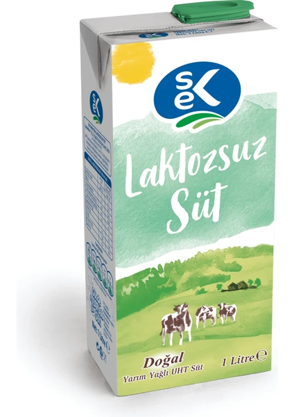 Sterilize Laktozsut Süt 1 Litre