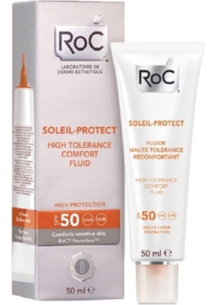 Soleil Protect Yüz Hassas Cilt SPF50 50 ml Güneş Kremi