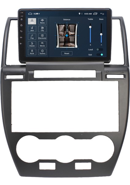 Landrover Freelander 2 Android 11 Carplay Multimedya Ekran Teyp 2GB+16GB fiyatları