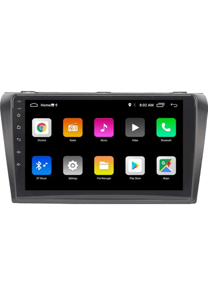 Mazda 3 Android 11 Carplay Multimedya Ekran Teyp 2GB+16GB