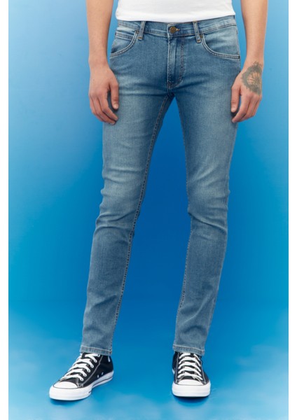 Luke Slim Tapered Fit Dar Kesim Esnek Jean Kot Pantolon