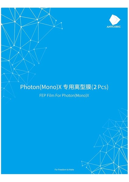 Photon Mono X, 6k, M3 Plus Fep Film (2 Adet)