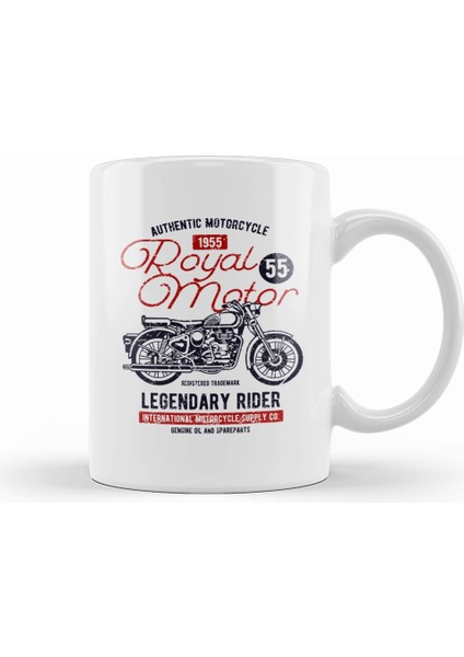 Royal Motor Legendary Rider Kupa Bardak Porselen