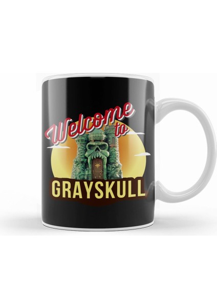 Welcome To Greyskull He Man Masters Of The Universe Kupa Bardak Porselen