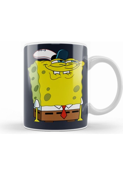 Spongebob Süngerbob 02 Kupa Bardak Porselen