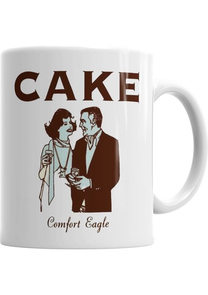 Cake Comfort Eagle Kupa Bardak Porselen
