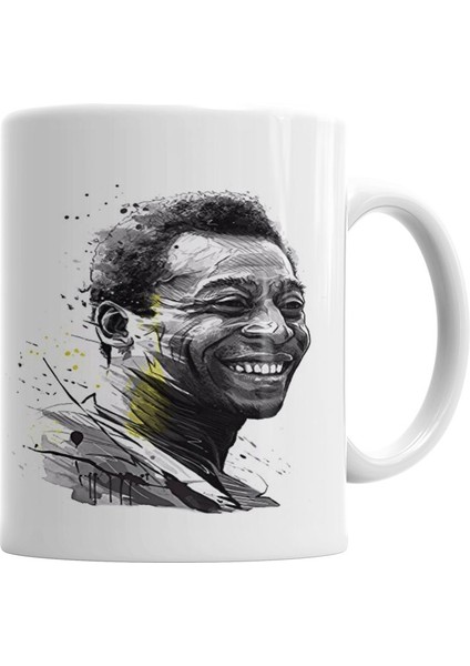 Pele Kupa Bardak Porselen