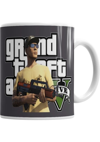 Gta V Kupa Bardak Porselen