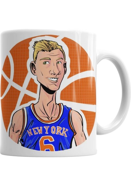 Kristaps Porzingis Kupa Bardak Porselen